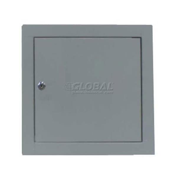 Jl Industries / Activar Multi Purpose Metal Access Panel, Key Lock, 24Wx24H, Gray TM-2424LW - main